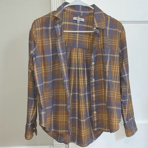 Madewell 100% cotton flannel